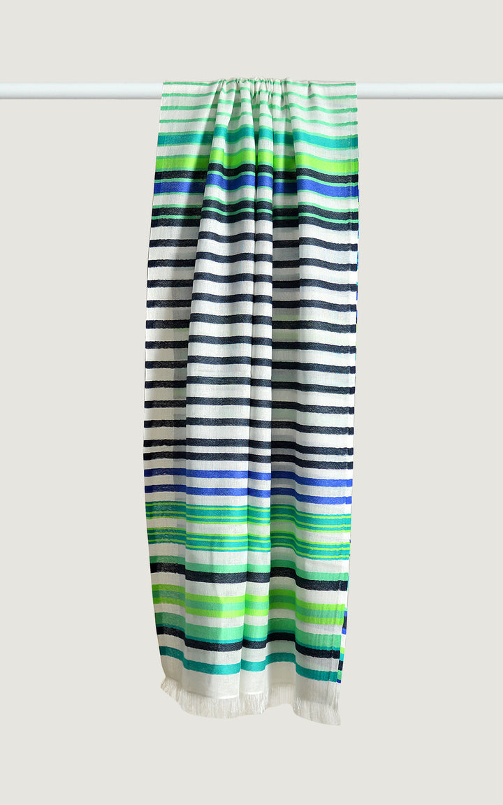 Mint Cotton Stripes