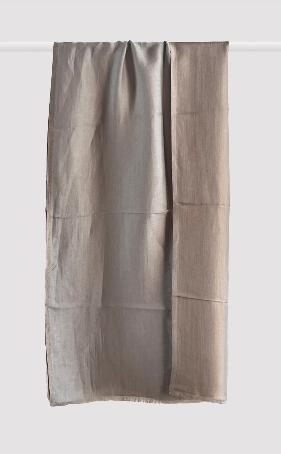 Zari Reversible Stole - Cloud Grey