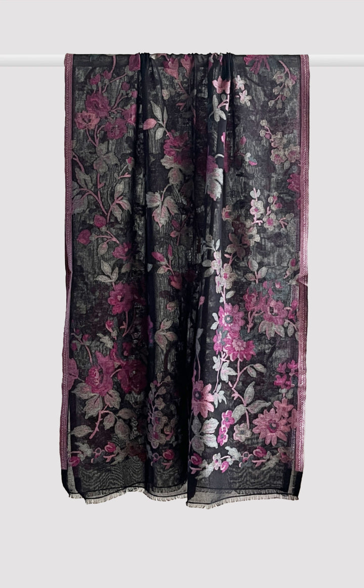 Fuchsia Bloom Stole