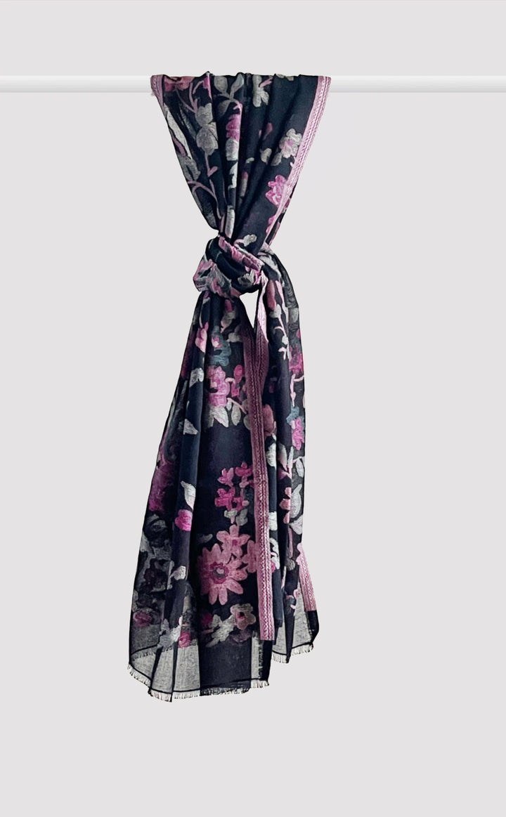 Fuchsia Bloom Stole