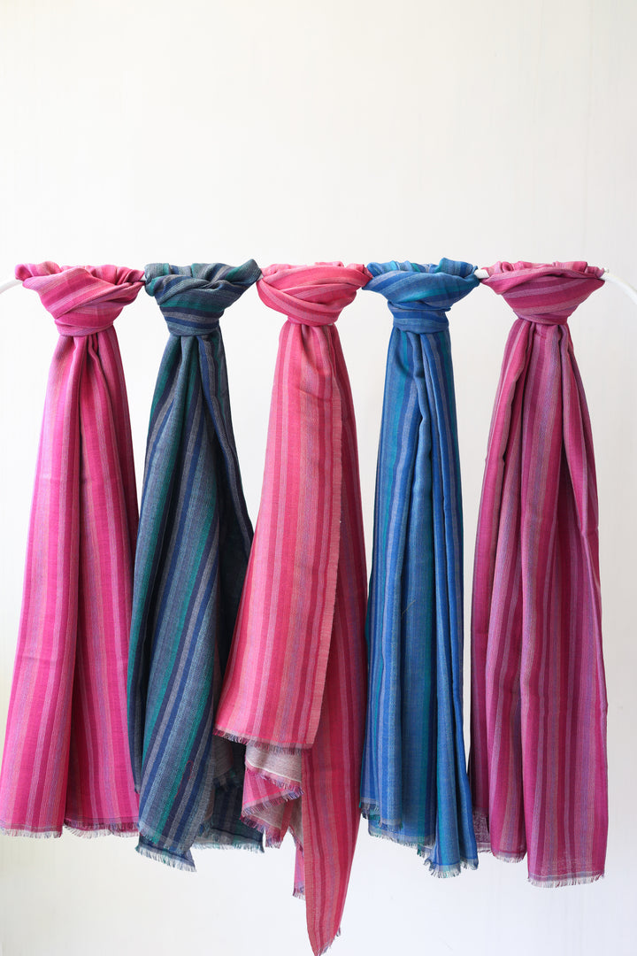 Magenta Reversible Stripes
