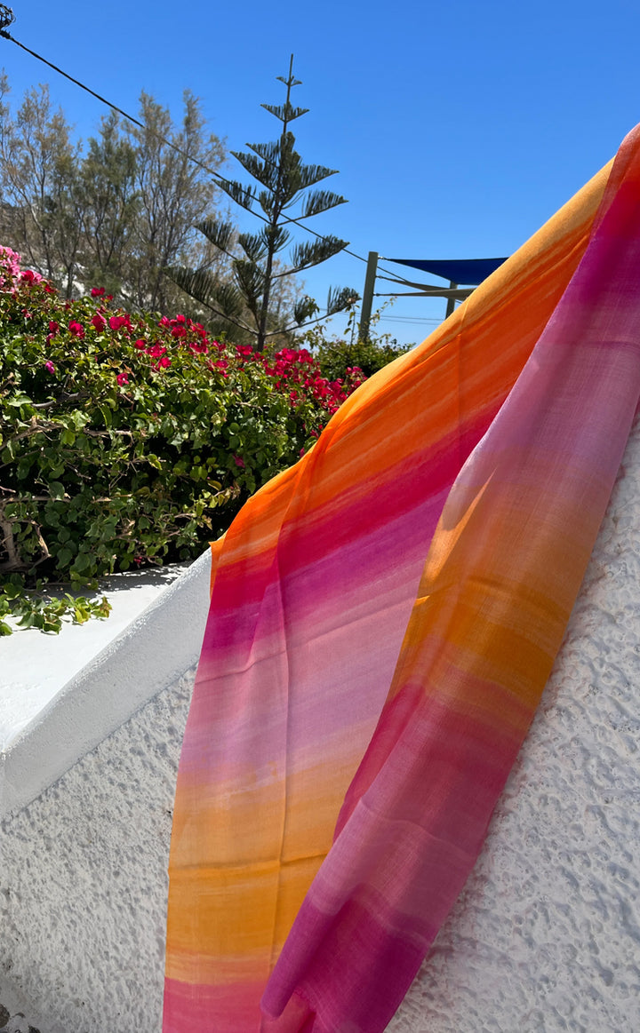 Gradient Bright Printed Shawl
