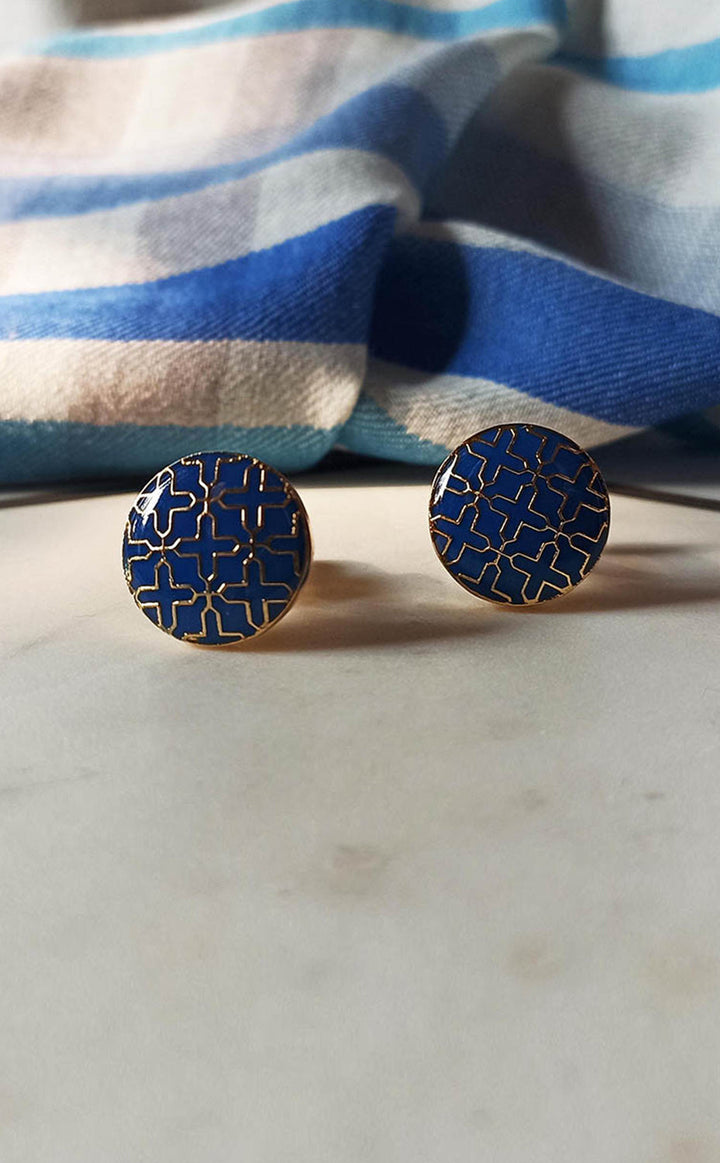 Cobalt Paisley Set for Him