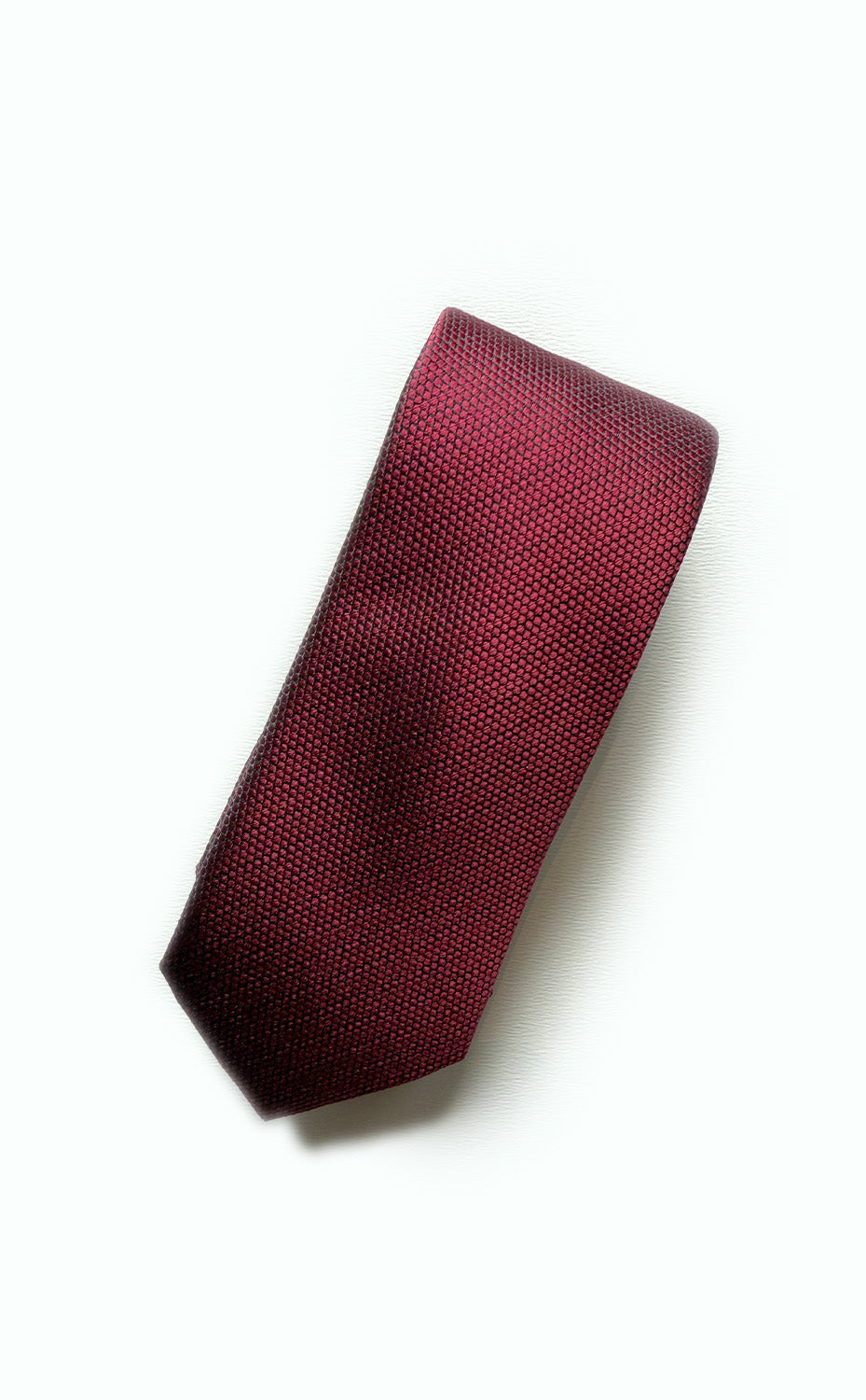 Maroon Matrix Tie