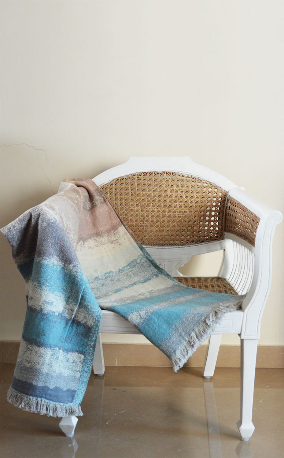 Ocean Blue Throw