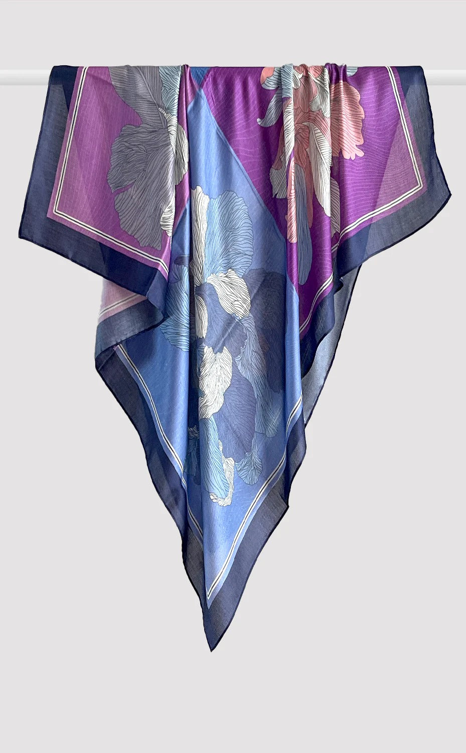 Silk Garden Scarves for Her