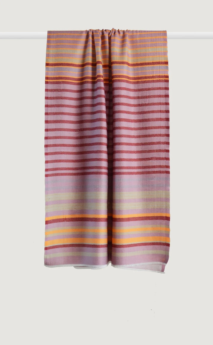 Personalised Cotton Streaks Stole