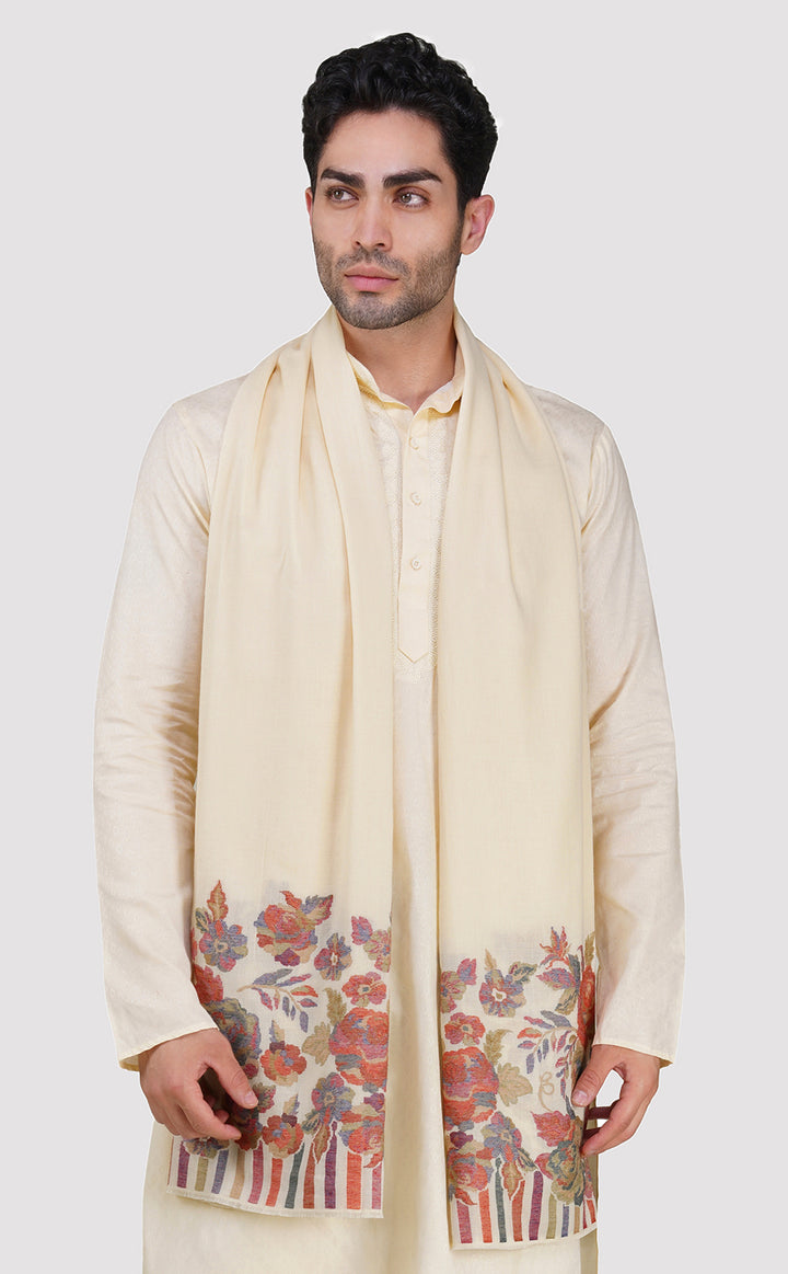 Rose Ivory Kani Stole