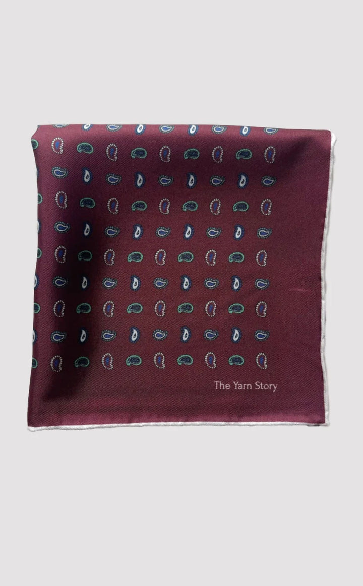 Plum Paisley Set for Him