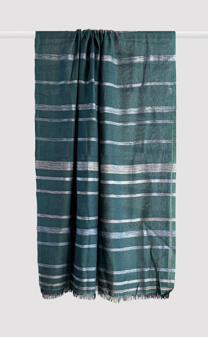Personalized Cotton Zari Shawls