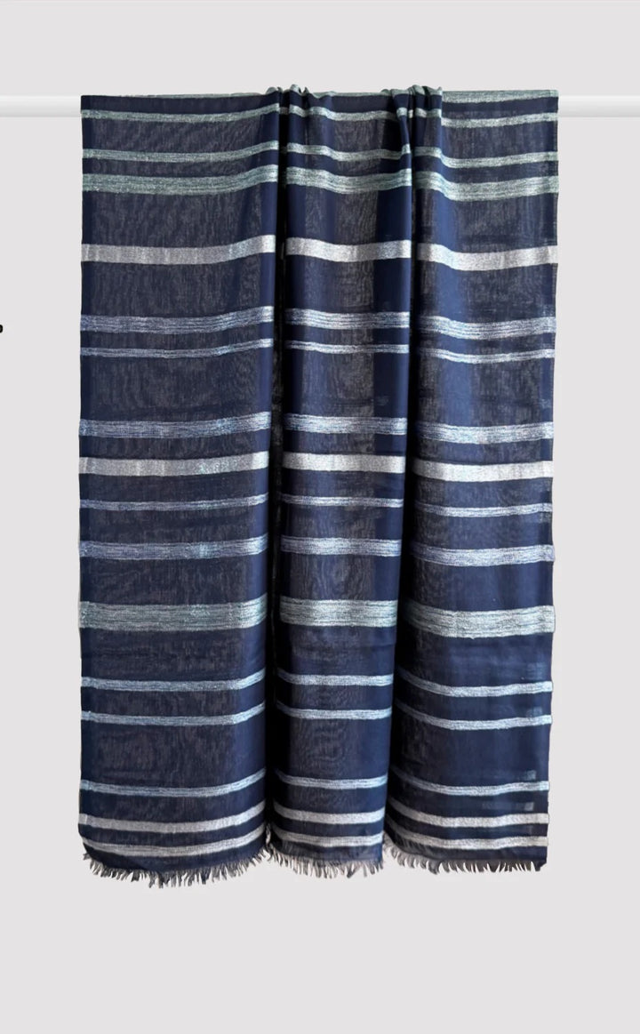 Personalized Cotton Zari Shawls