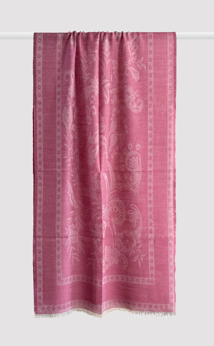 Personalised Wool Floral Stole