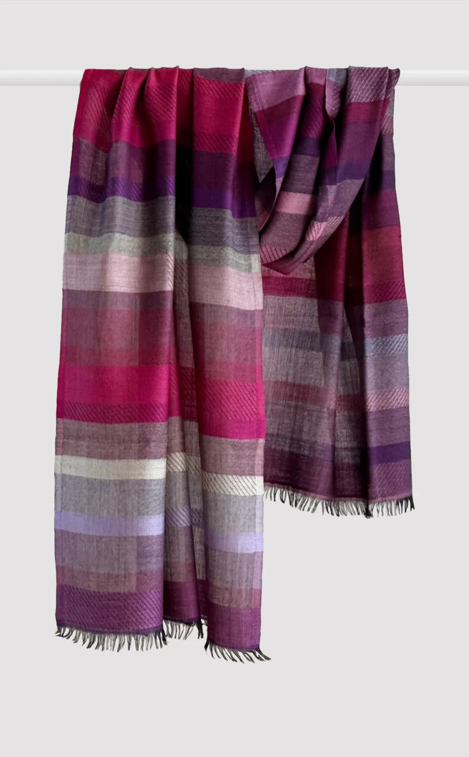 Merino Personalised Stripes Stole