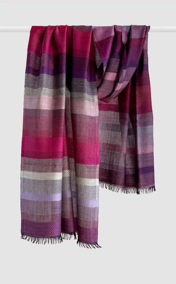Merino Personalised Stripes Stole