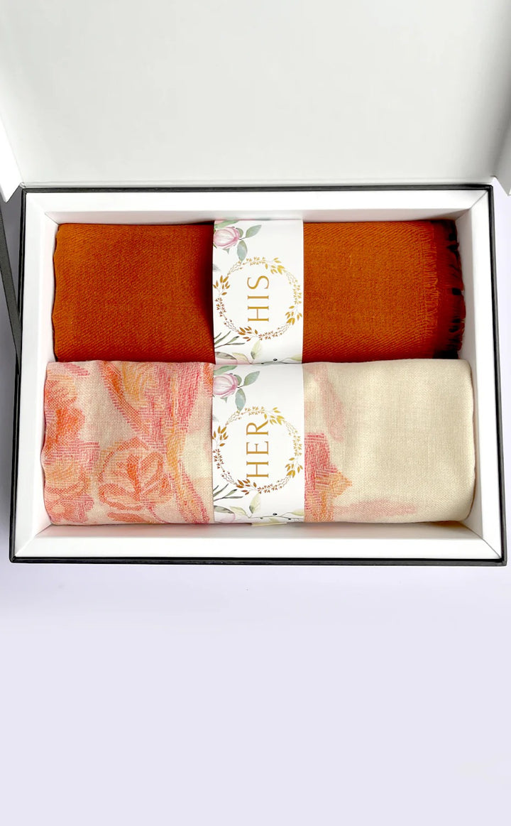 Personalised His and Her Set