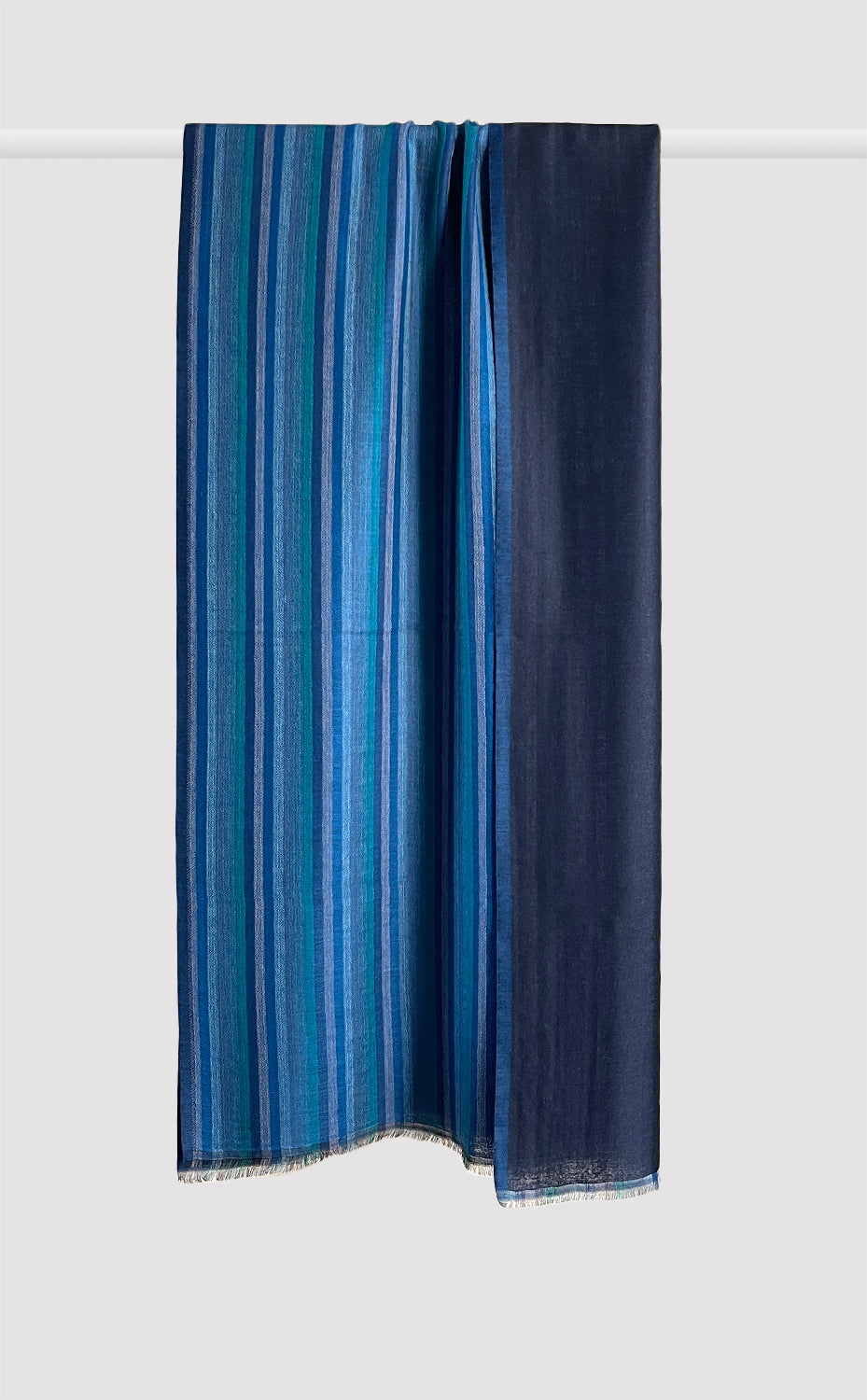 Navy Reversible Stripes