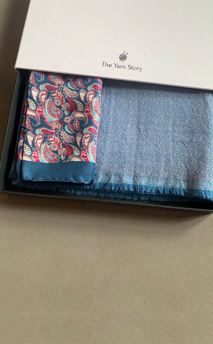Paisley Blue Set For Him