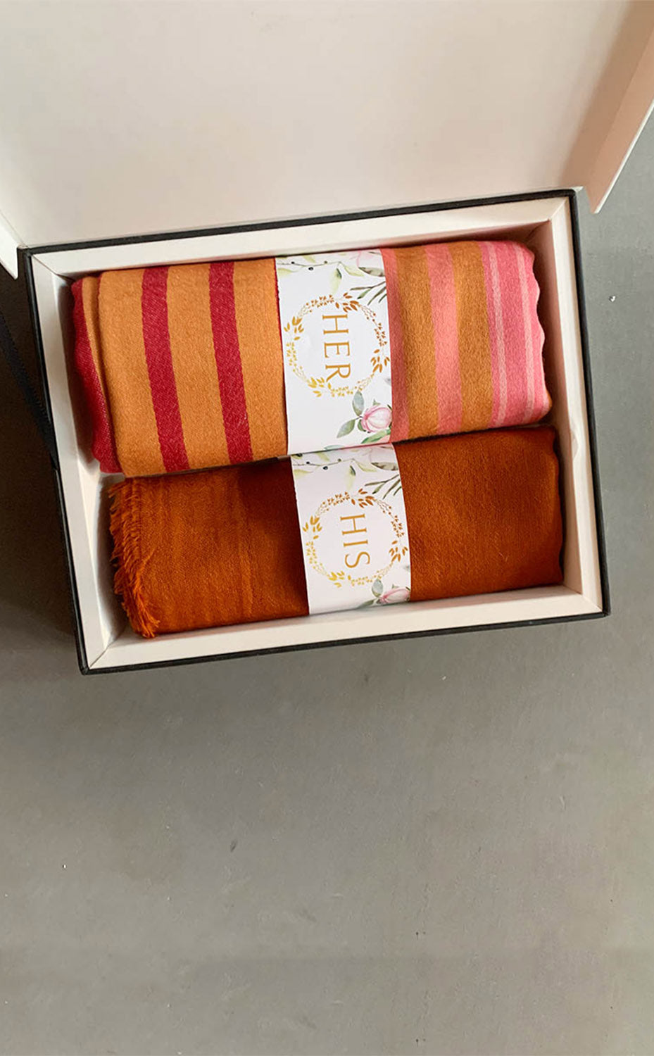 Rust Stripes Set
