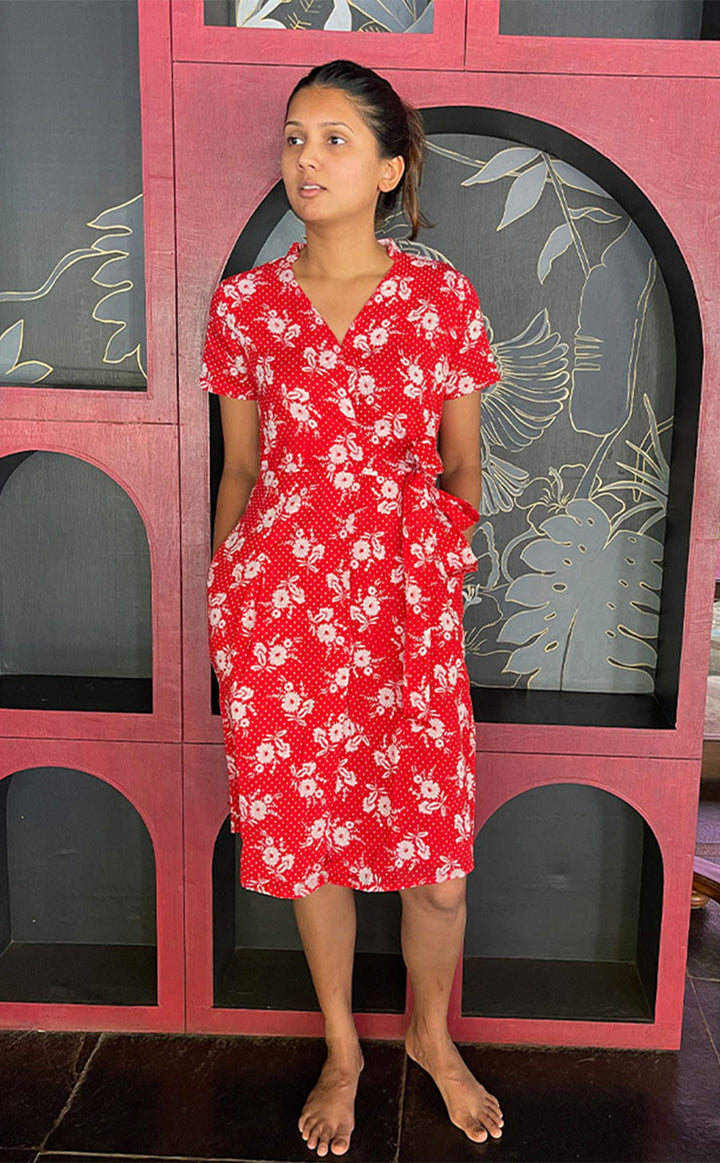 Daisy Wrap Dress