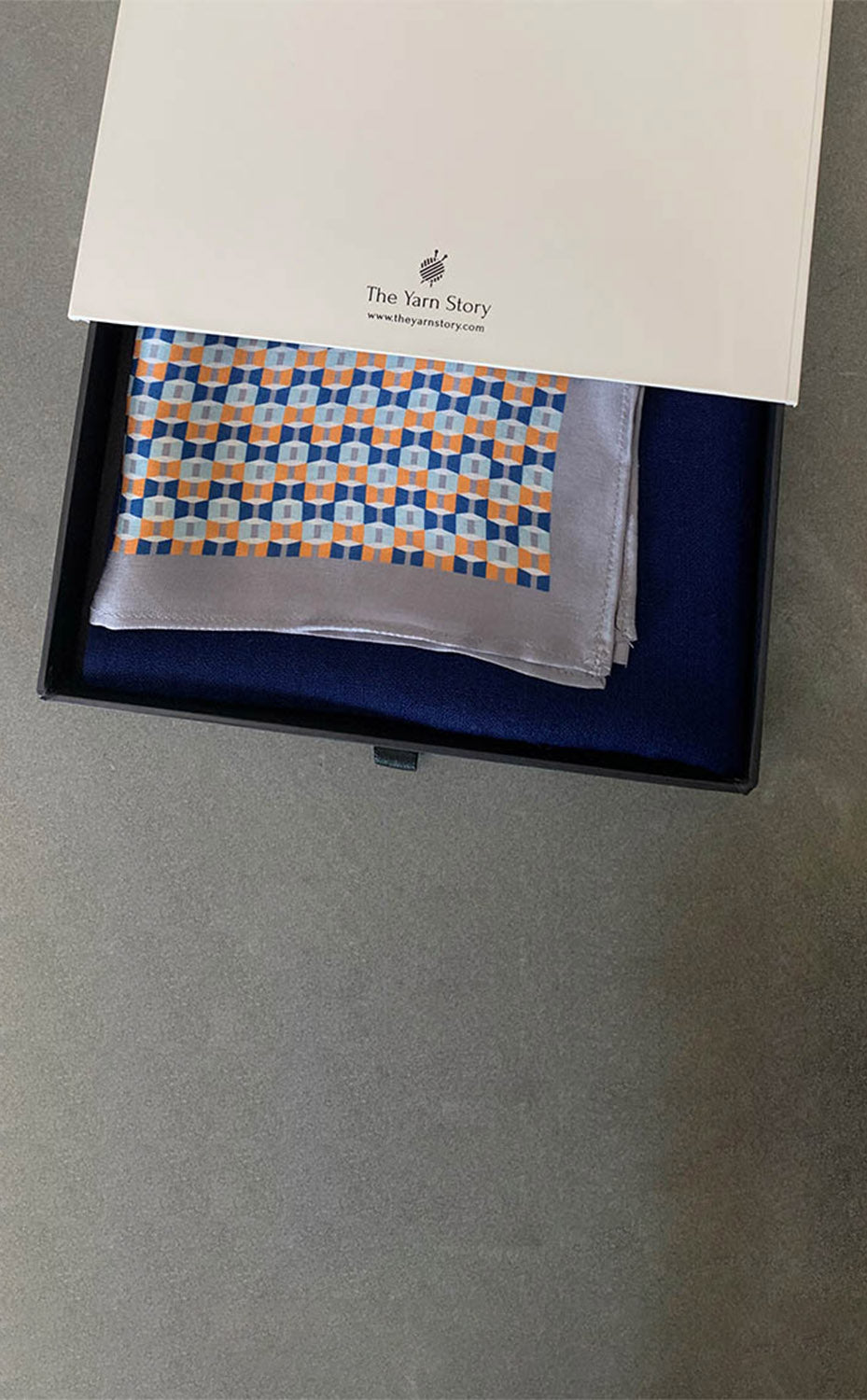 Geometric Blue Set for Him