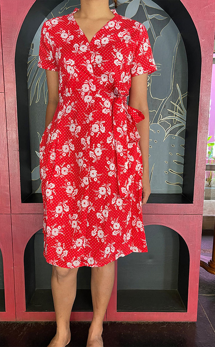 Daisy Wrap Dress