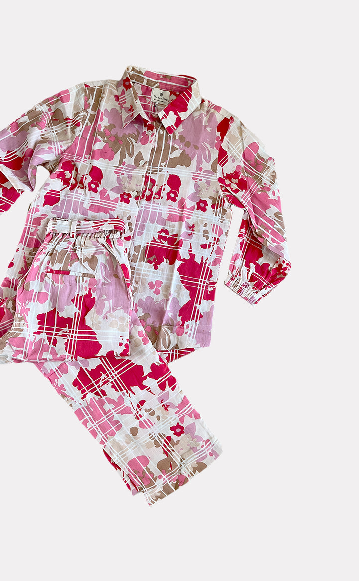 Pink Blossom Pants