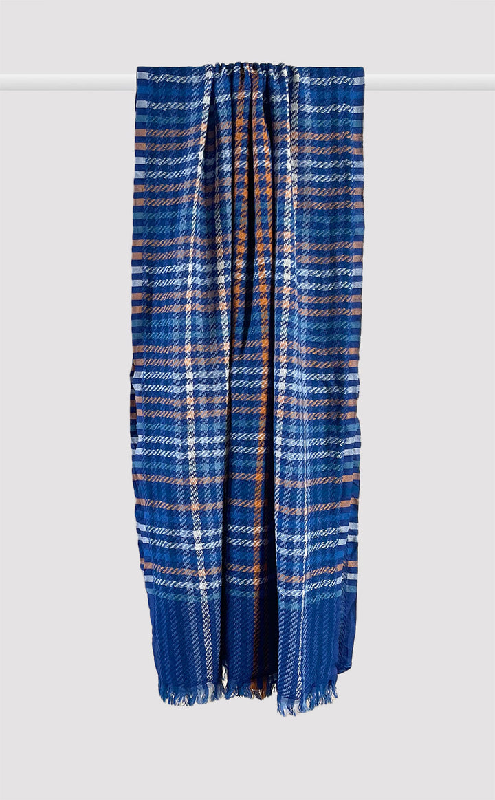Imperial Houndstooth Weave Merino Jacquard