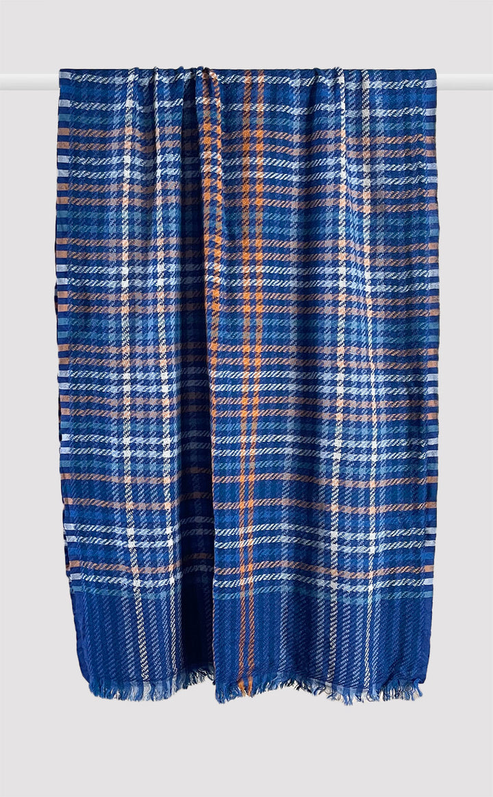 Imperial Houndstooth Weave Merino Jacquard