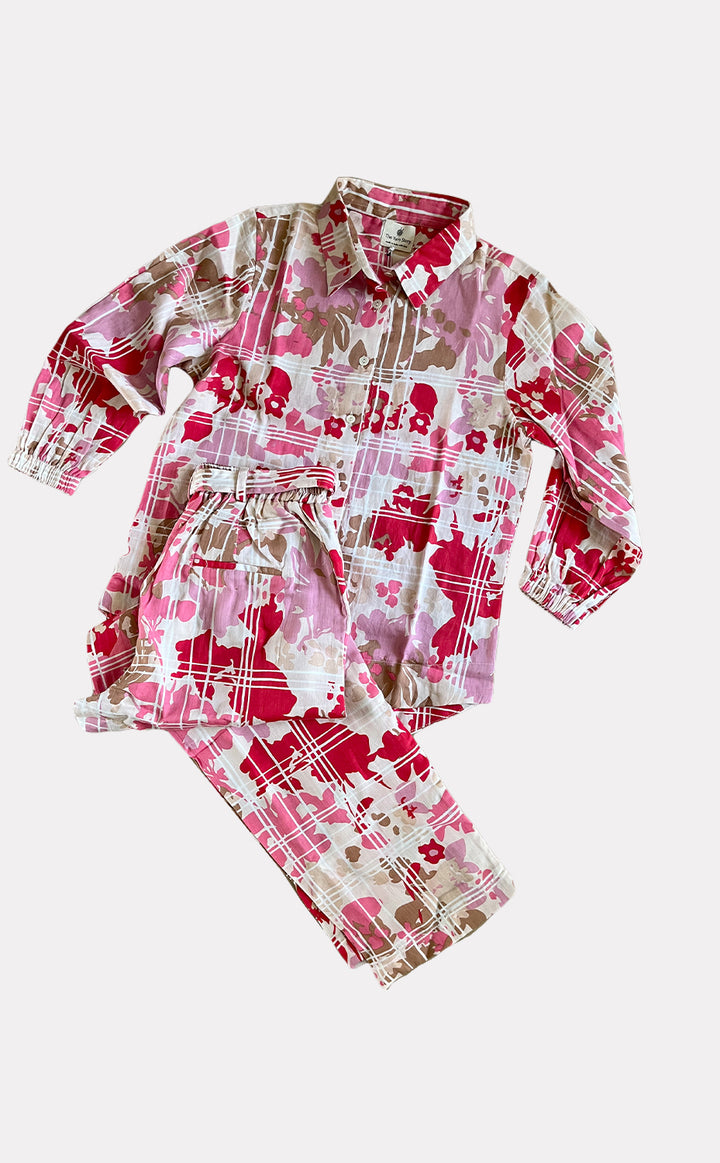 Pink Blossom Pants