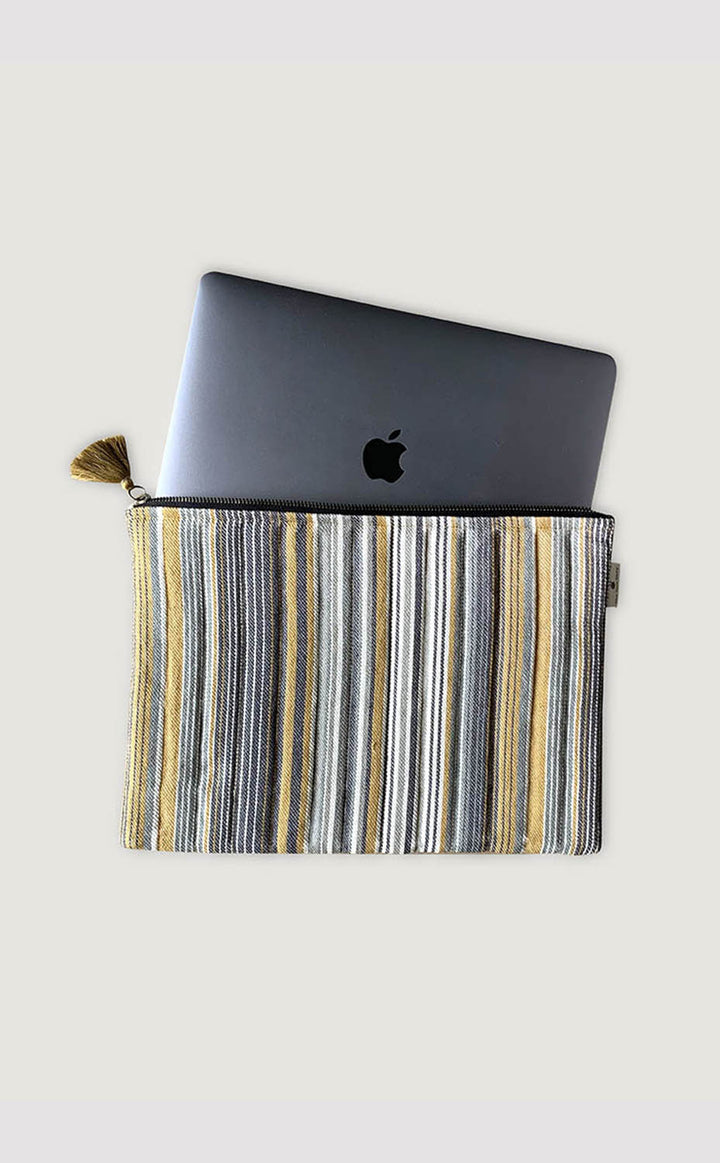 Mustard Striped Sleeve