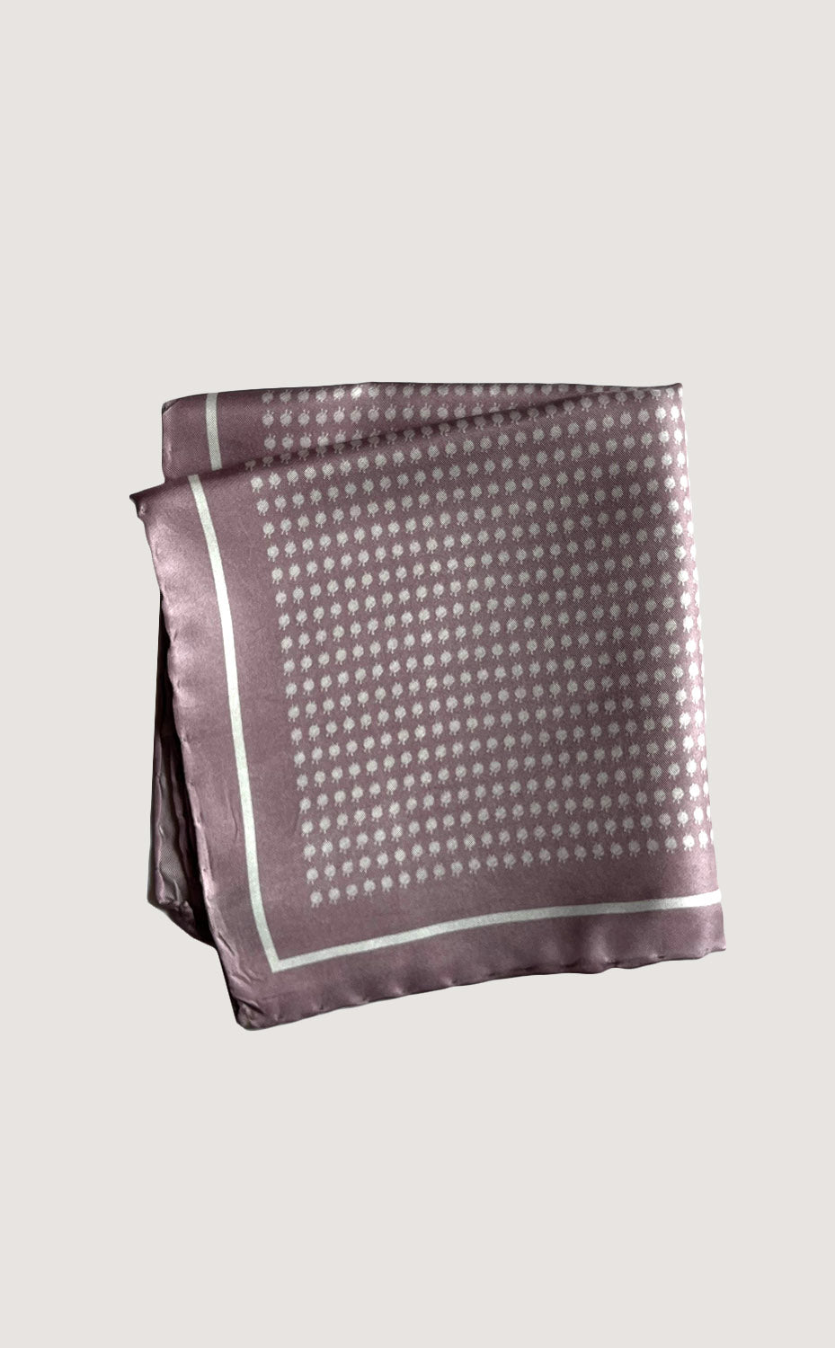 Grape Yarn Ball Pocket Square