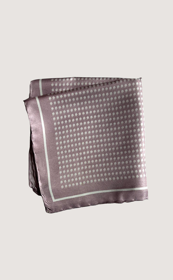 Grape Yarn Ball Pocket Square