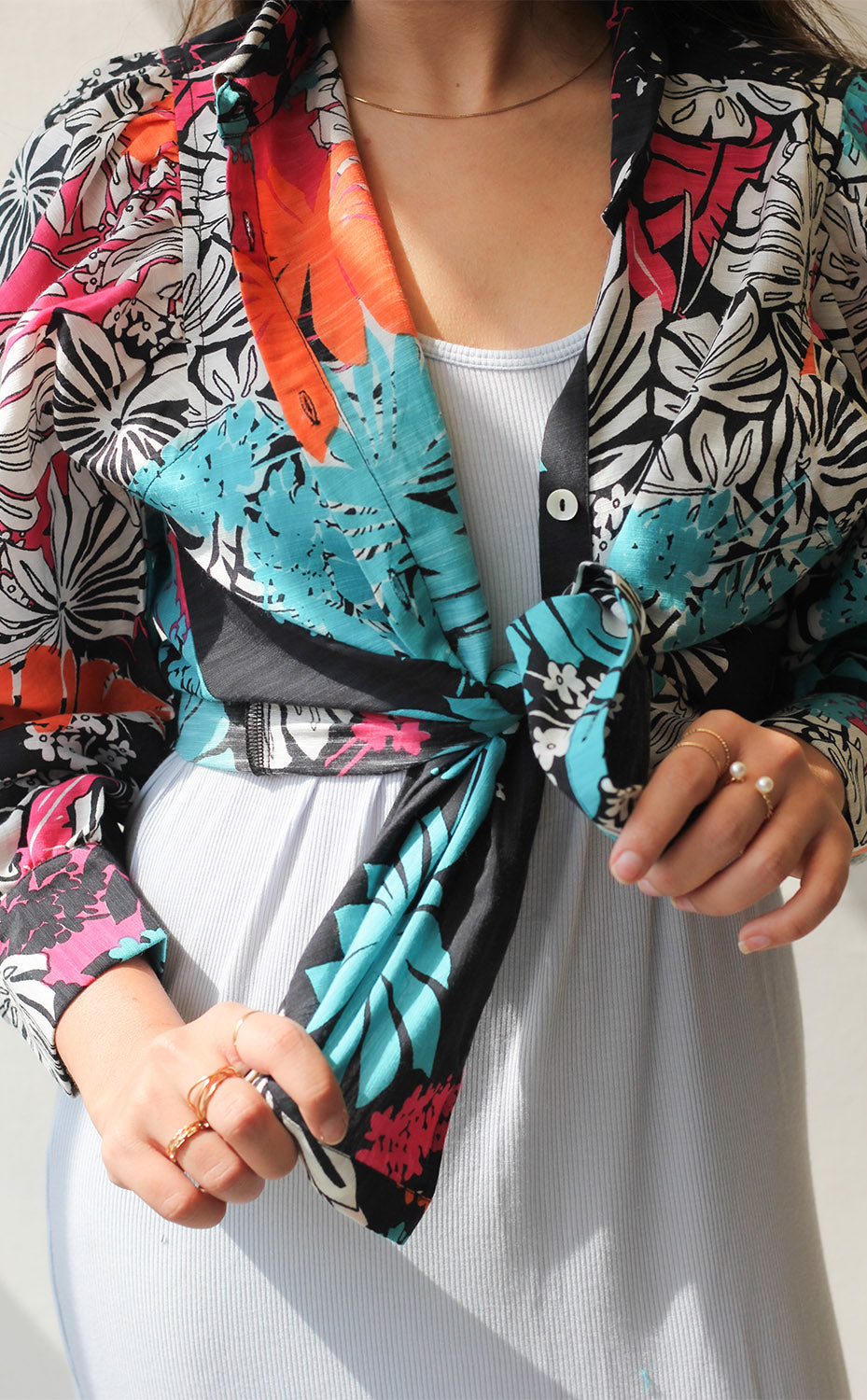 In the Garden Puff Sleeve Shirt