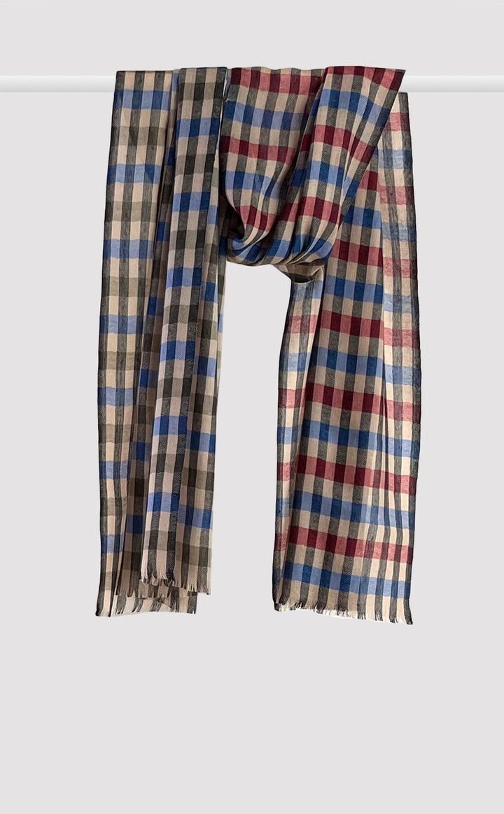 Plaid Muffler For Him