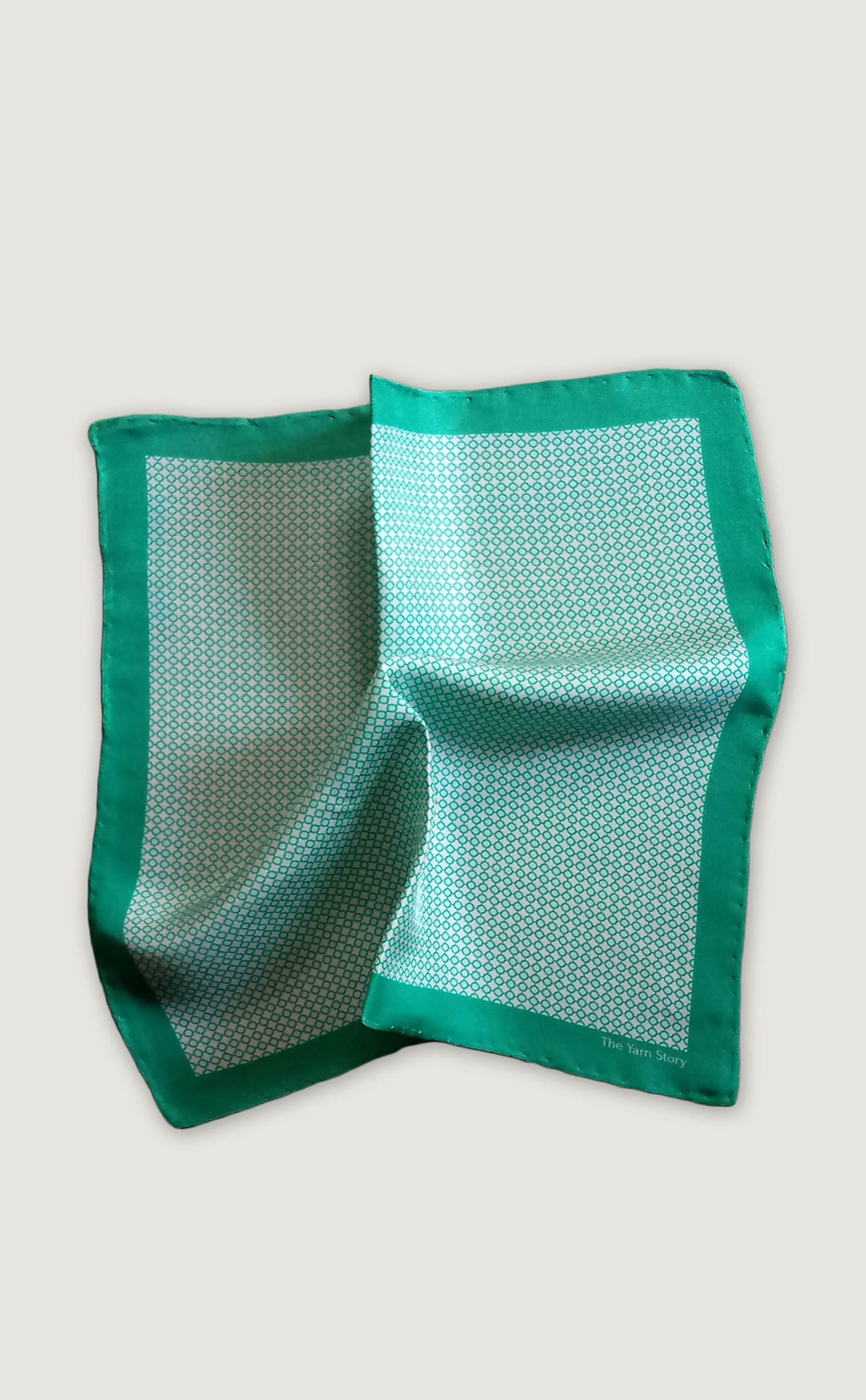 Simetria Mint Pocket Square