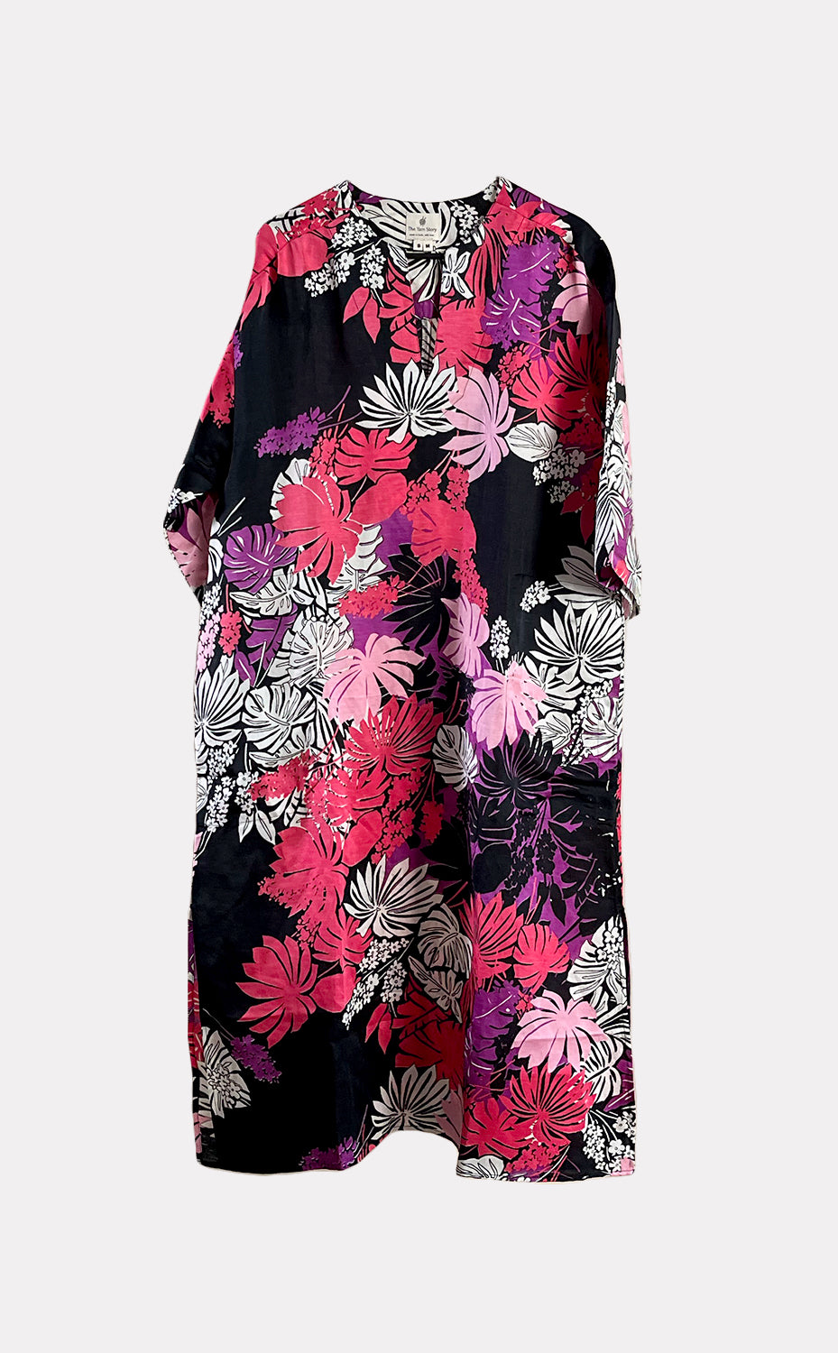 In The Garden Kaftan Midi Dress