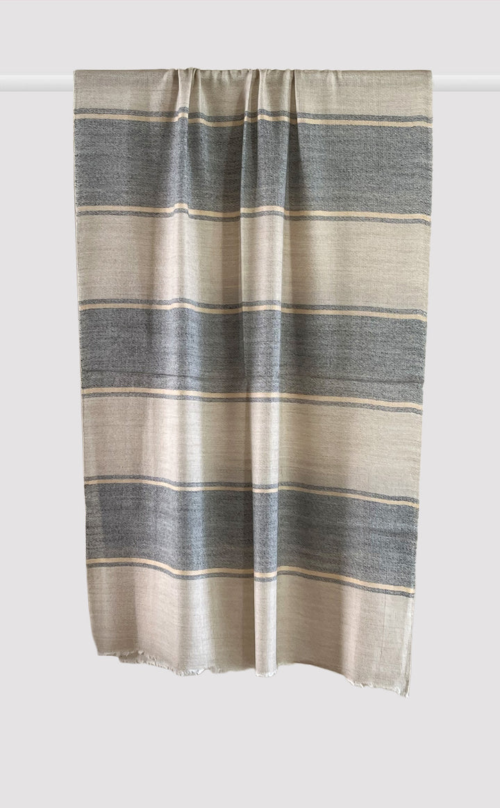 Khaki Stripe Stole