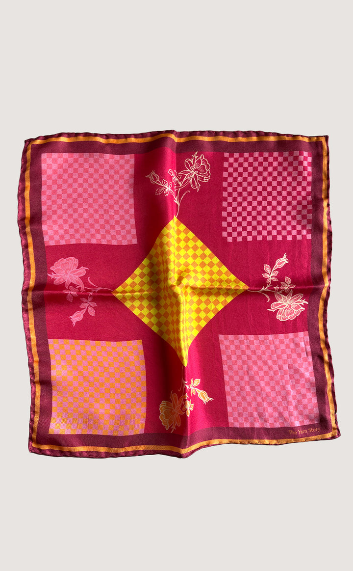 Vibrant Summer Pocket Square