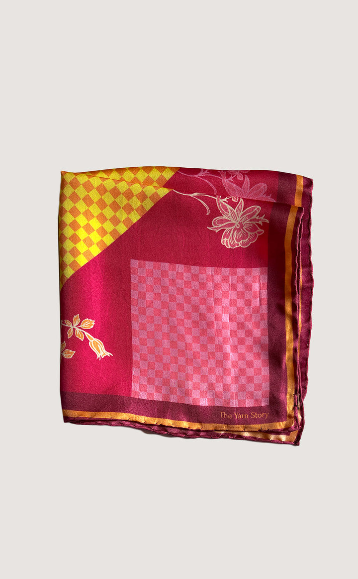 Vibrant Summer Pocket Square
