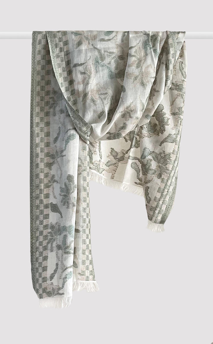 Magnolia Olive Stole