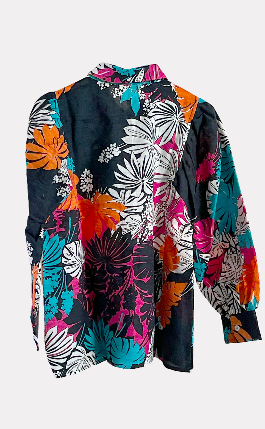 In the Garden Puff Sleeve Shirt