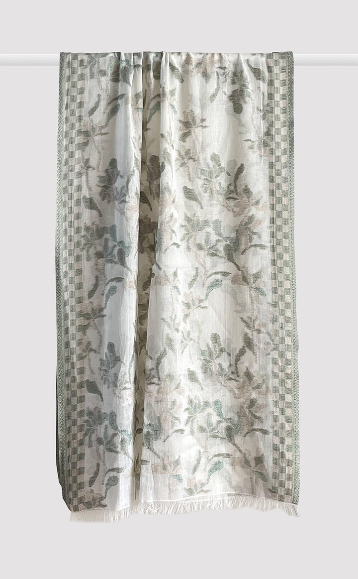 Magnolia Olive Stole