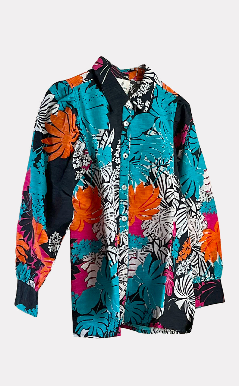 In the Garden Puff Sleeve Shirt