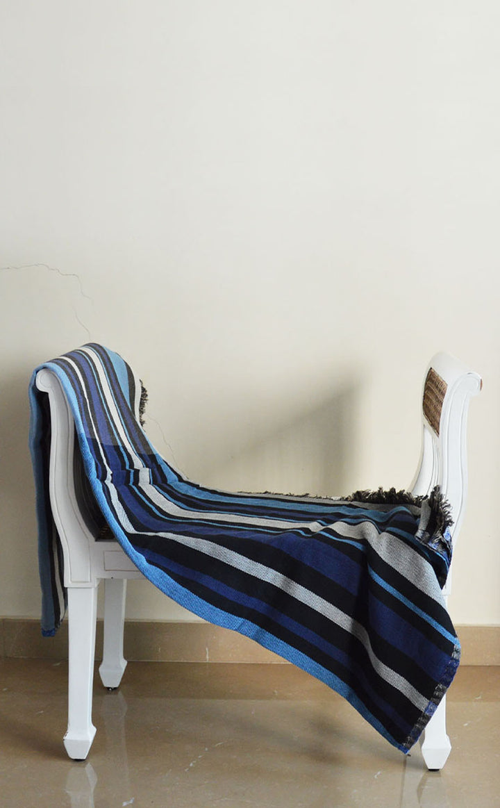 Ocean Stripes Throw