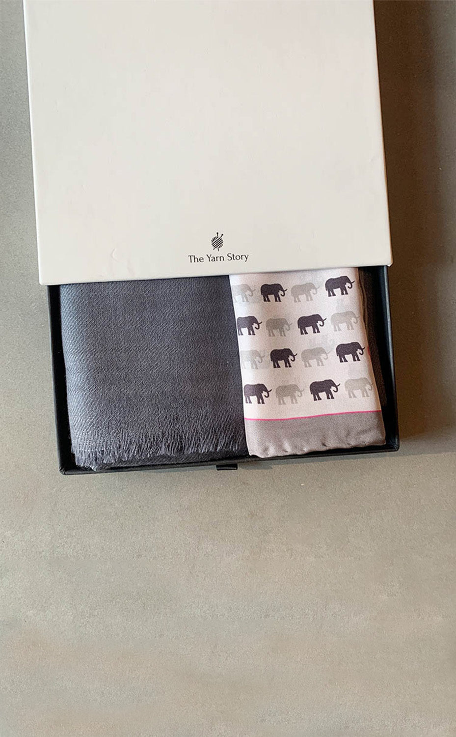 Elephant Muffler Set For Him