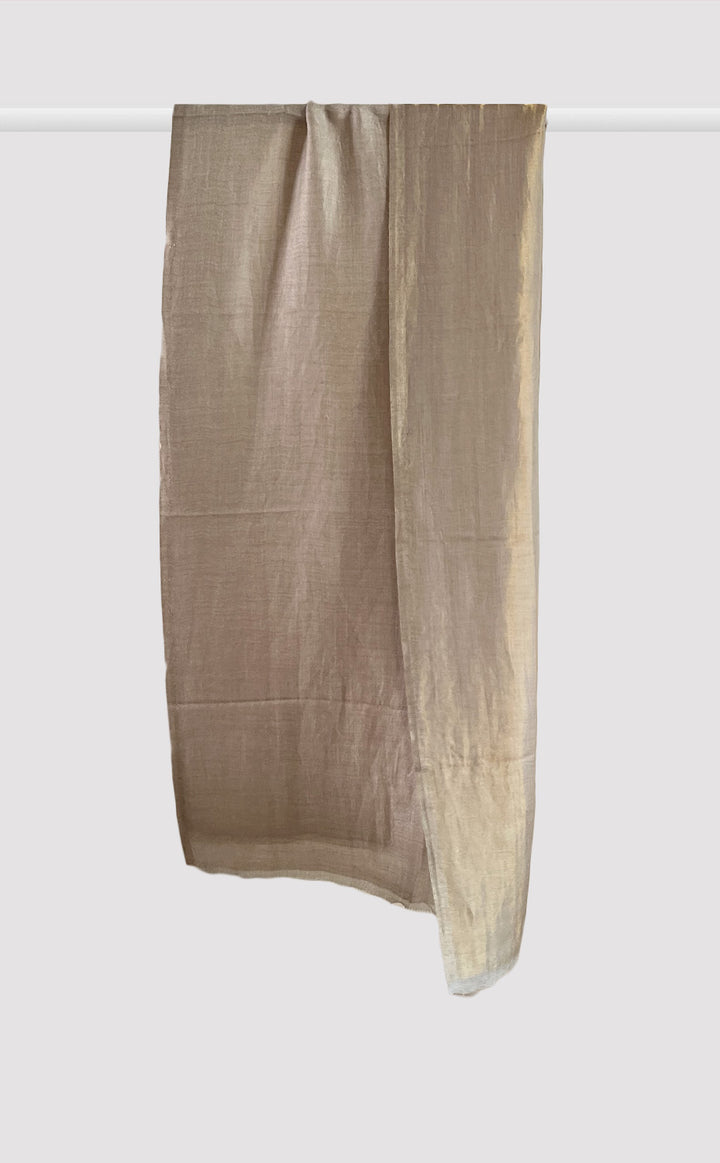 Zari Reversible Stole - Skin