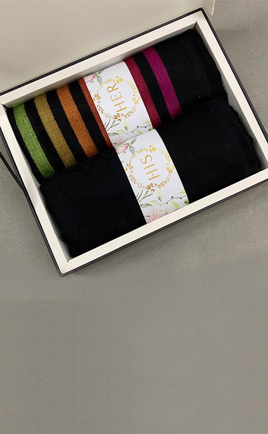 Merino Rainbow His &amp; Her Set
