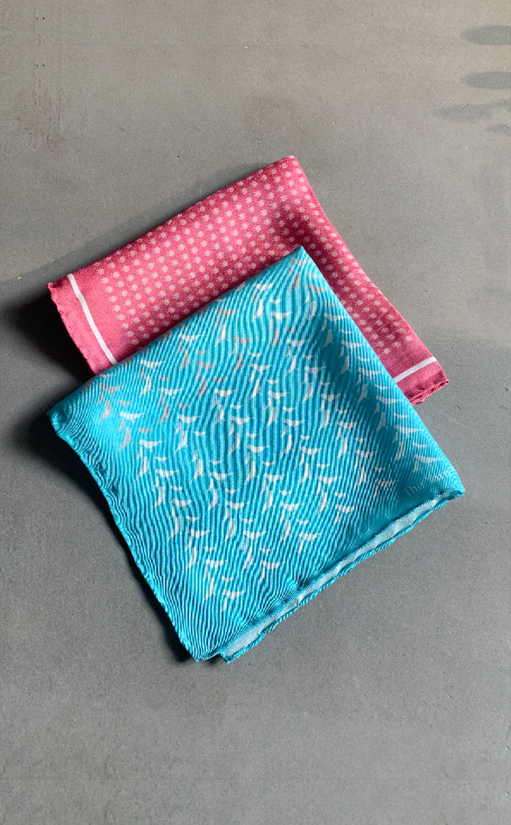 Set of 2 Pocket Squares