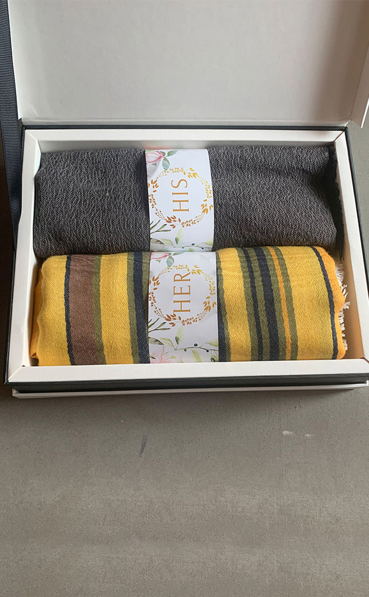 Sunshine Stripe His &amp; Her Set