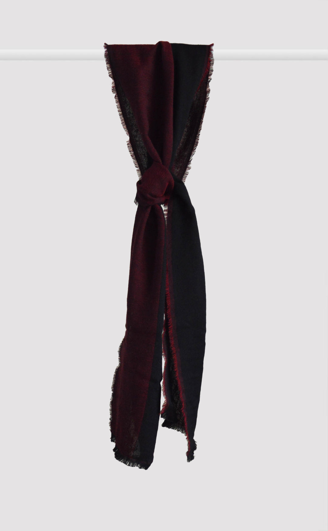 Two Tone Maroon Muffler